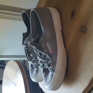 Superga gray sneakers